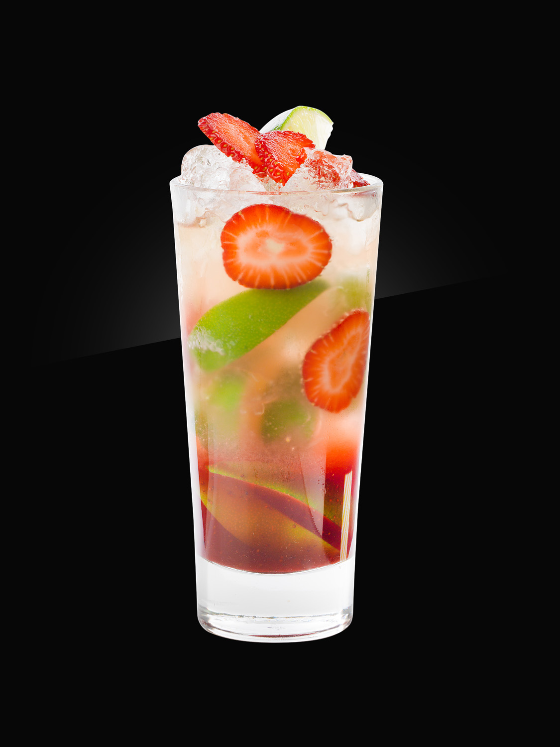 HERB non alcoholic Mocktail strawberry-caipbeerinha