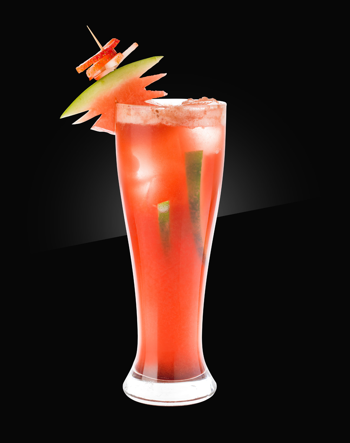 HERB non alcoholic Mocktail berry-watermelon-beer-punch
