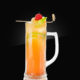 HERB non alcoholic Mocktail peach-beer-shandy