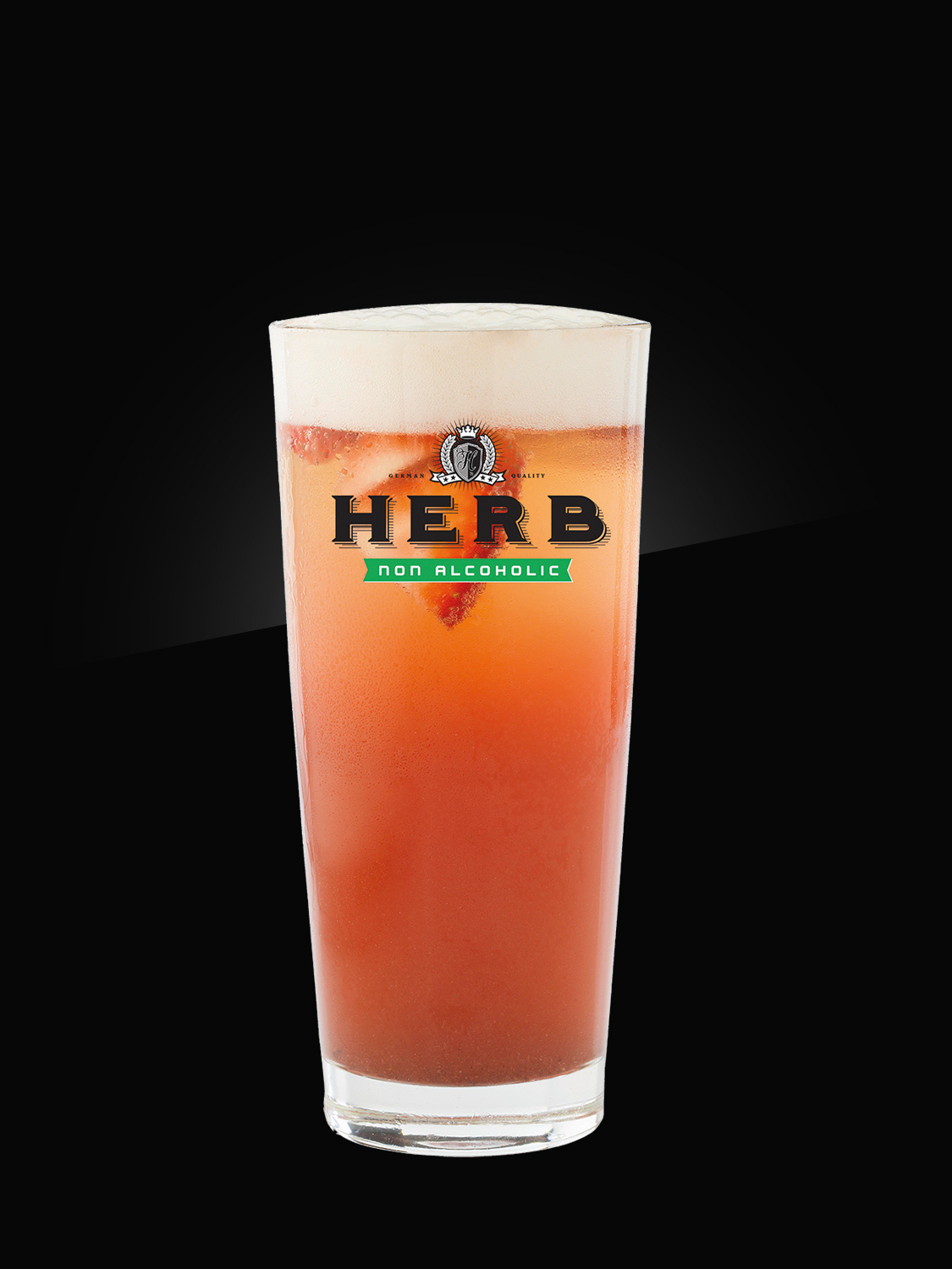 HERB Non Alcoholic Flavoured Malt Beverage Strawberry